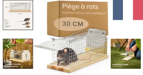 Praknu piège rat étanche - à,