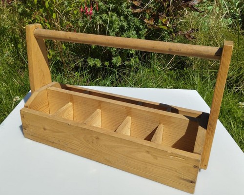 Porte bouteille bois 10 - porte,
