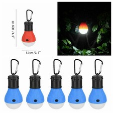 5x Lumières de Camping Ampoule LED Lampe Lanterne Tente d'urgence à Piles