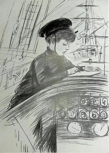 Paul césar helleu - :, marine