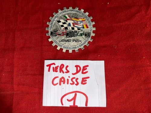 Badge rally vehicule - vehicule, ancien
