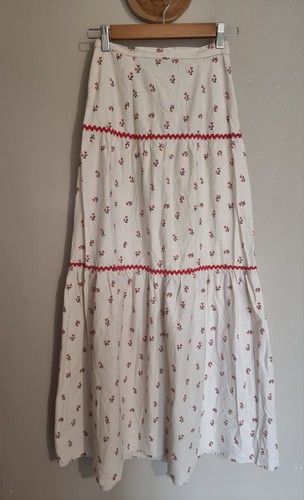 Ancienne vintage jupe longue - vintage,