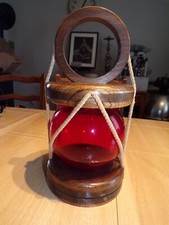 lampe à poser ou à suspendre boule marine vintage