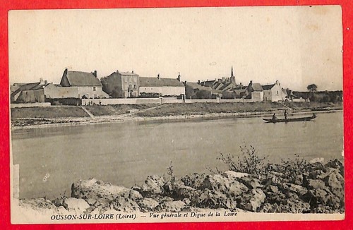 Ousson sur loire cpa - (45),
