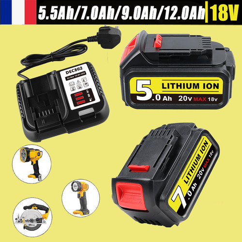 0ah pour batterie - pour, dewalt