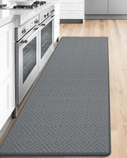 44x75cm Tapis Cuisine Devant evier Lavable Tapis Vinyle Cuisine Anti-Fatigue ...