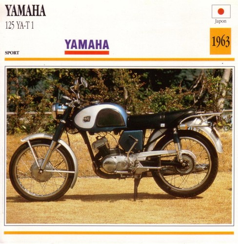 Fiche moto yamaha 125 t - moto, ya-t