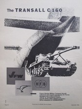 9/1966 PUB NORD AVIATION VFW HFB HAMBURG TRANSALL C160 CHAR AMX ORIGINAL AD