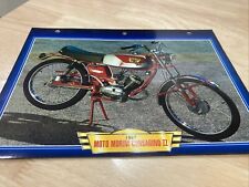 Moto Morini 50 Corsarino ZZ 1967 fiche carte moto passion collection Atlas
