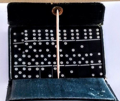 Jeu domino vintage - jeu,