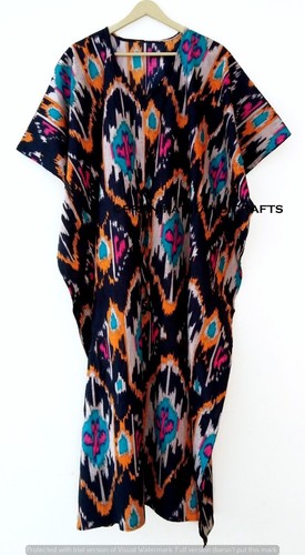 Maxi robe caftan noire