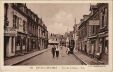 CPA CAYEUX-sur-MER rue de la