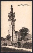 CPA Berven, Église de Berven