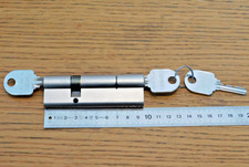 10cm 100mm CYLINDRE securité FICHET A2P serrure à 3 clés clef barillet de porte