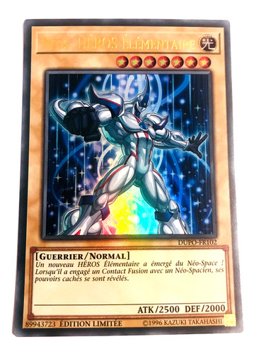 Carte yugioh néos - carte,