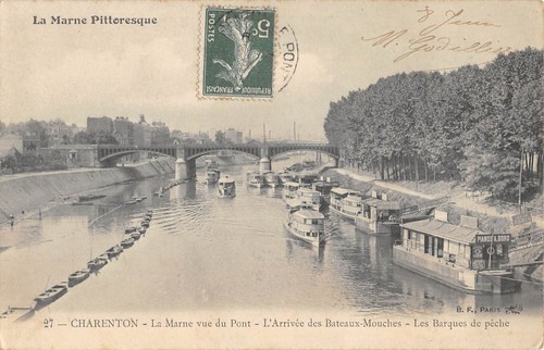 Old postcard charenton - old,