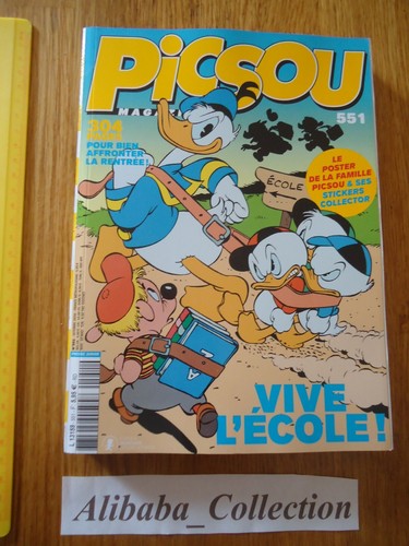 Picsou magazine 551 poster - picsou,