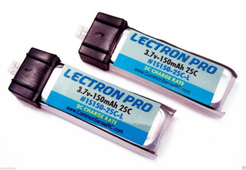 Lectron 7v 150mah 25c - 2, 3.7v