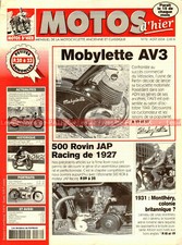 MOTOS D'HIER  76 MOBYLETTE AV3 ROVIN 500 JAP KOR Hans HALDEMAN GP de FRANCE 1967