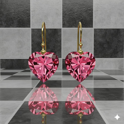 Rose gemme topaze - rose,