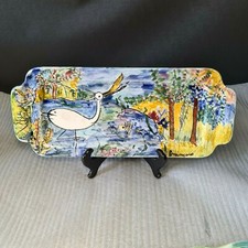 🔅 plat à cake en faience