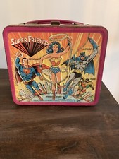 Super Friends 1976 DC Comic Lunch box