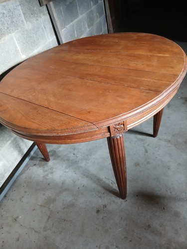Table ovale ancienne - , style