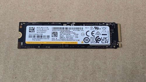 Nouveau ssd samsung pm9a1a - ssd,