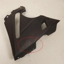 Sabot bas caisse gauche origine pour moto Kawasaki 650 Er6-F 2009 à 2011