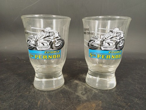 Verres pernod ecurie moto - verres,