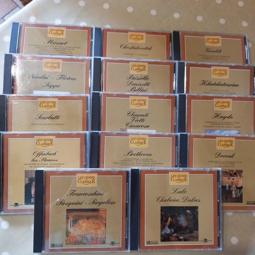 Musique lot cds opera - de, 14