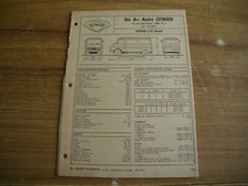 FICHE TECHNIQUE TRIPLE CITROEN C 35 diesel