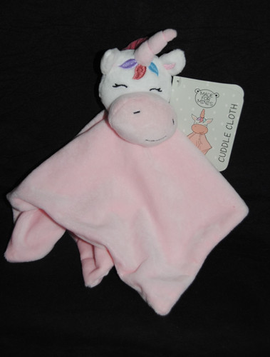 🦄Doudou plat licorne rose