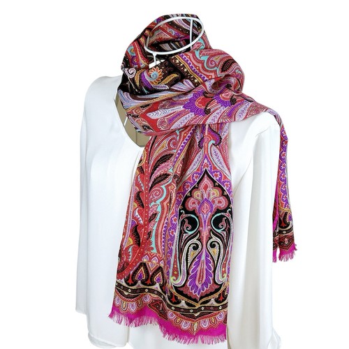 Etro foulard franges - etro, à