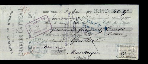 Rubans charles catteau - rubans,