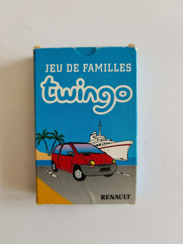 Ancien jeu cartes 7 - jeu, de