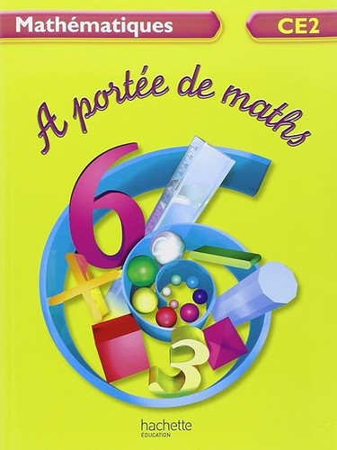 Portée maths ce2 - de, livre