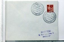  1958 CONGRES  MEDAILLES MILITAIRES  "ALGERIE"  ENVELOPPE COVER  583