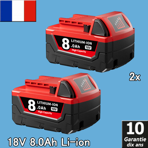 18v pour batterie milwaukee - 18v,