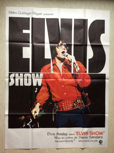 Elvis show affiche cinéma - elvis,