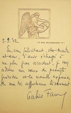 ✒ L.A.S Gabriel FAURE poète