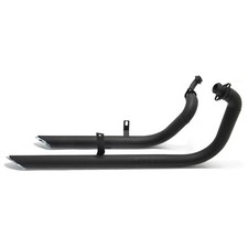 Noir Pot d'échappement