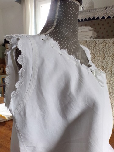 Chemise ancienne lin - chemise, en
