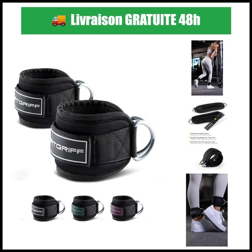 Sangles cheville musculation - sangles,