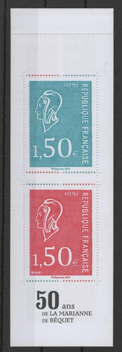 Carnet 1529 gommé ans - 50,