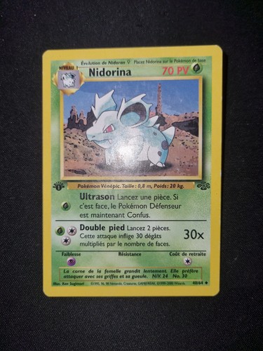 Carte pokémon excelangue - carte,