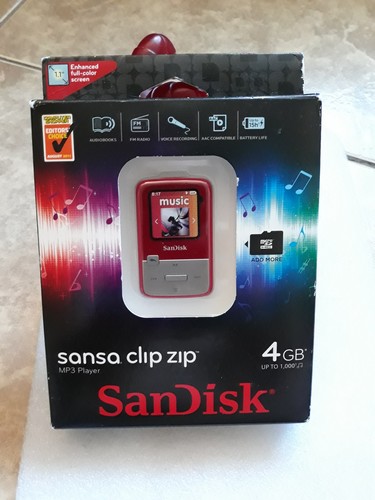 Sandisk sansa clip zip - clip,