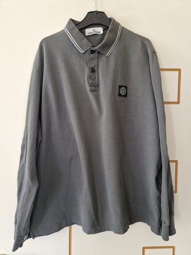 Polo stone island - stone, manche
