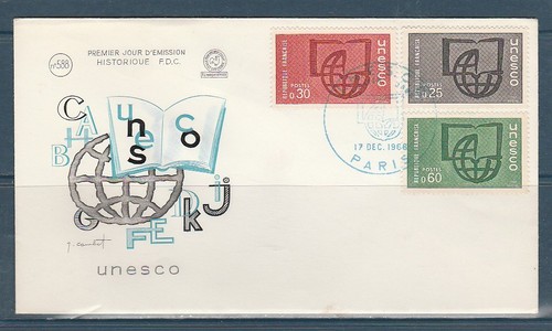 Enveloppe 1er jour unesco - ,