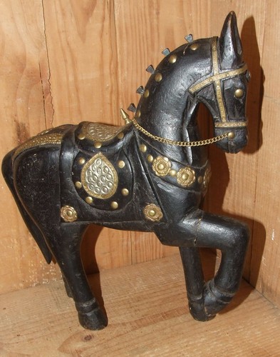 Superbe cheval bois - superbe, à